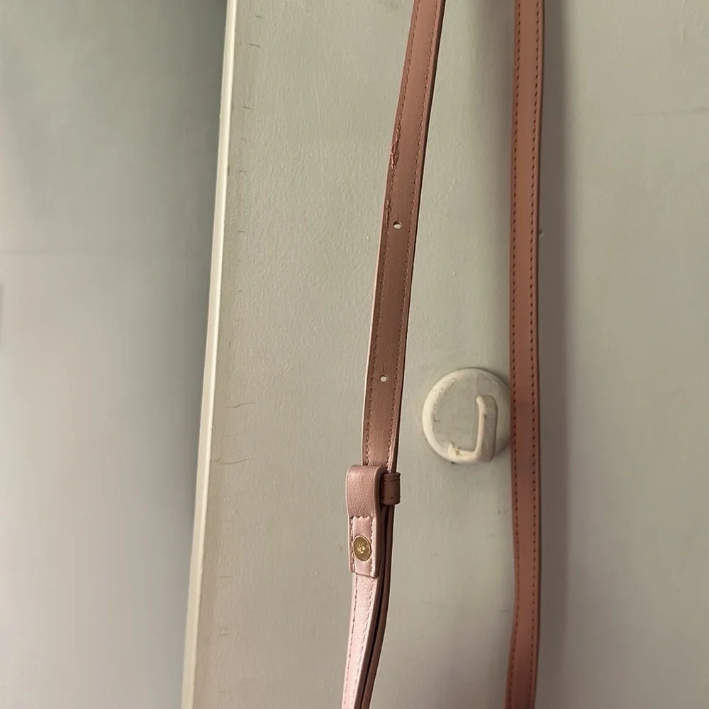 Samara pale pink crossbody bag